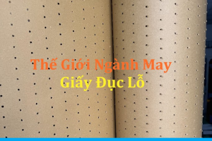 Giấy Đục Lỗ cho Máy Cắt Vải Tự Động