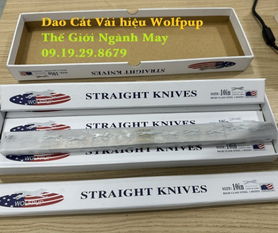 Dao Máy Cắt Vải WOLFPUP - Hãng Con Sói Cao Cấp
