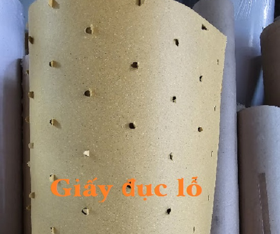 Giấy Đục Lỗ - Giấy Lót cho Máy Cắt Vải Tự Động