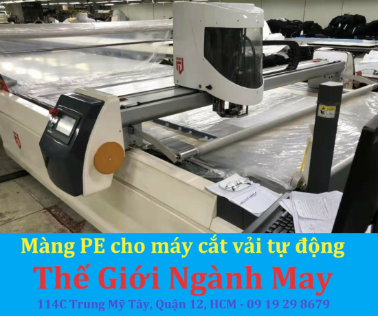 Màng PE Dùng Cho Máy Cắt Vải Tự Động