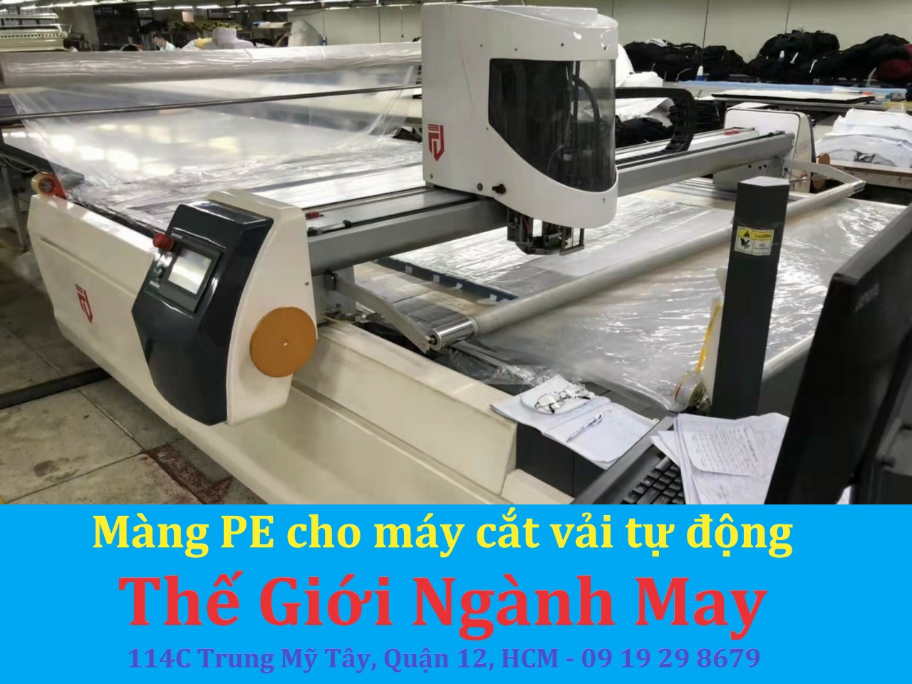 Màng PE Dùng Cho Máy Cắt Vải Tự Động