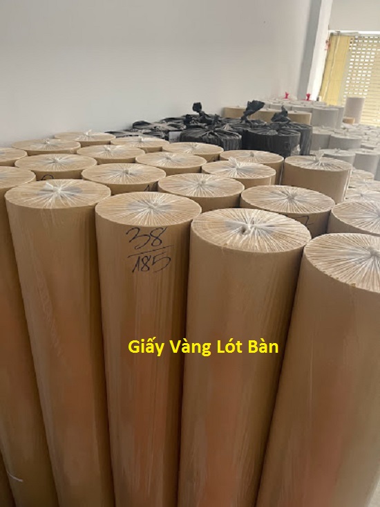 Giấy Vàng - Giấy vẽ Sơ Đồ Hoặc Lót Bàn cắt