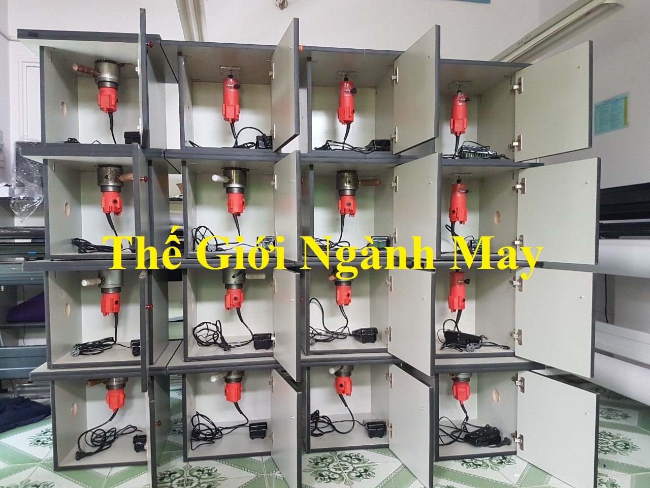 Máy Khoan Rập mica - Máy Phay rập cải tiến